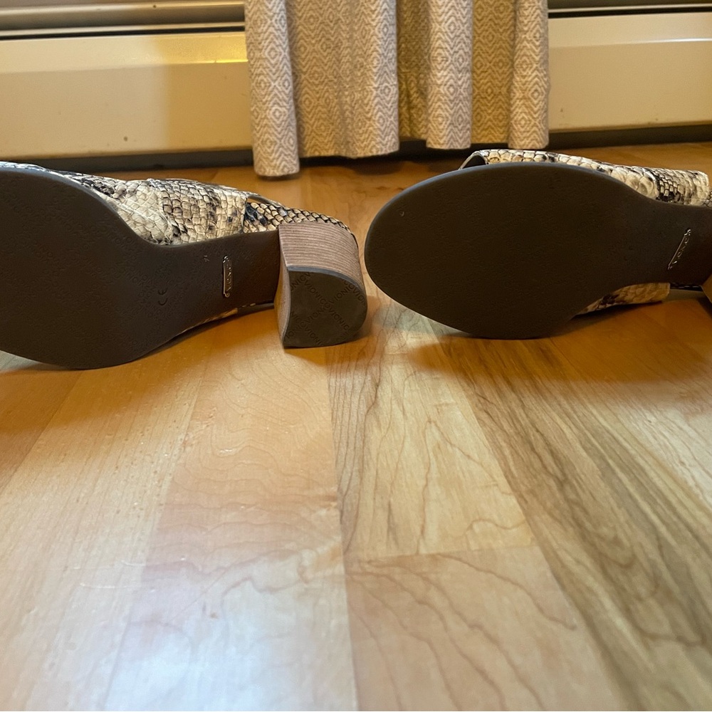 Vionic Blakey Peep-Toe Ankle Boot Python Snakeski… - image 6